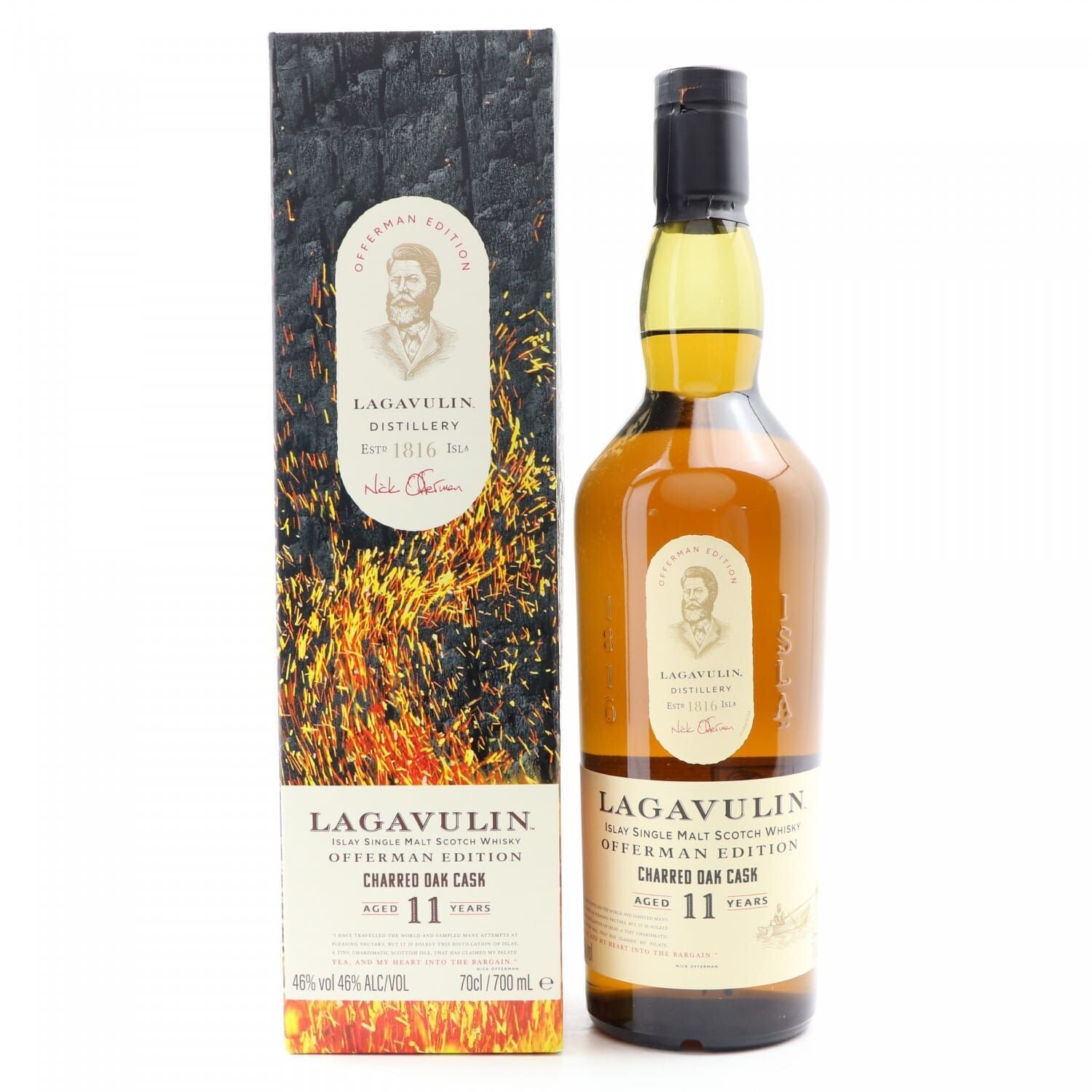 Lagavulin 11 Year Old Offerman Charred Oak Cask Edition 70cl