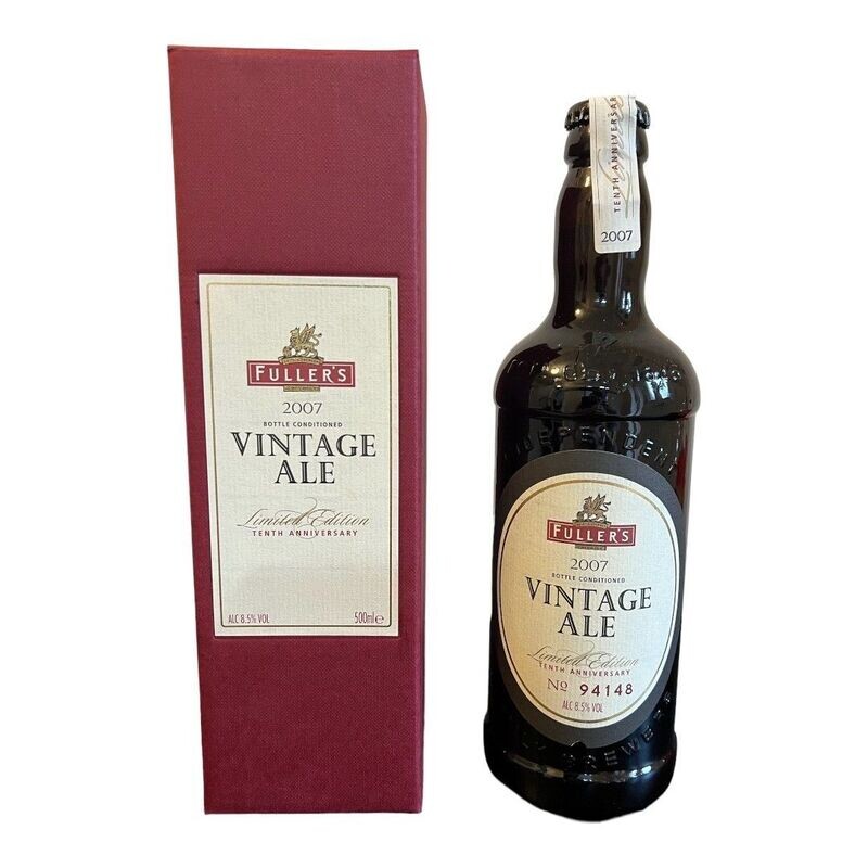 Fuller's Vintage Ale 2007 500ml Bottle (17 Year Old Beer)