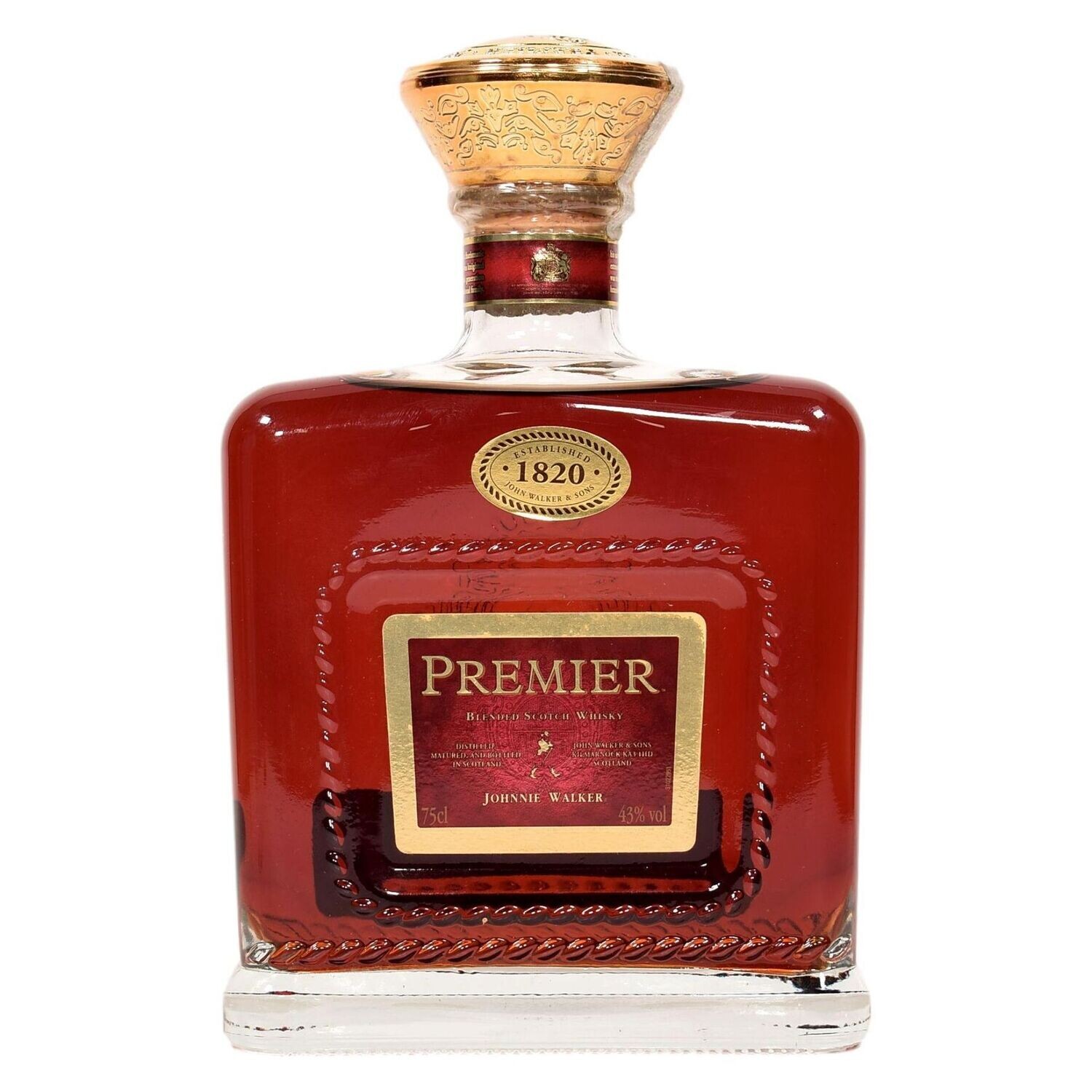 Johnny Walker Premier 1820 Blended Whisky 75cl