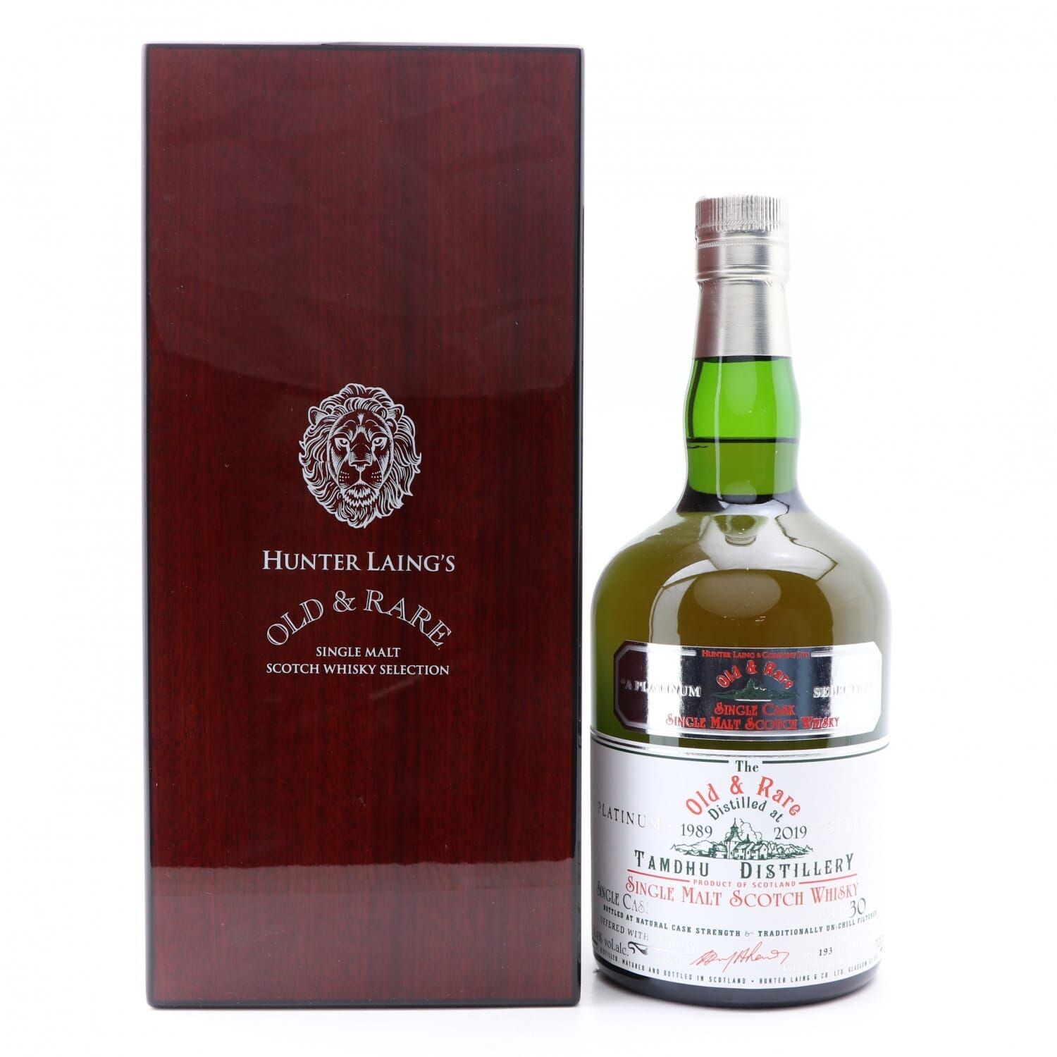 Tamdhu 30 Year Old 1989 - Old & Rare Platinum (Hunter Laing) Whisky 70cl