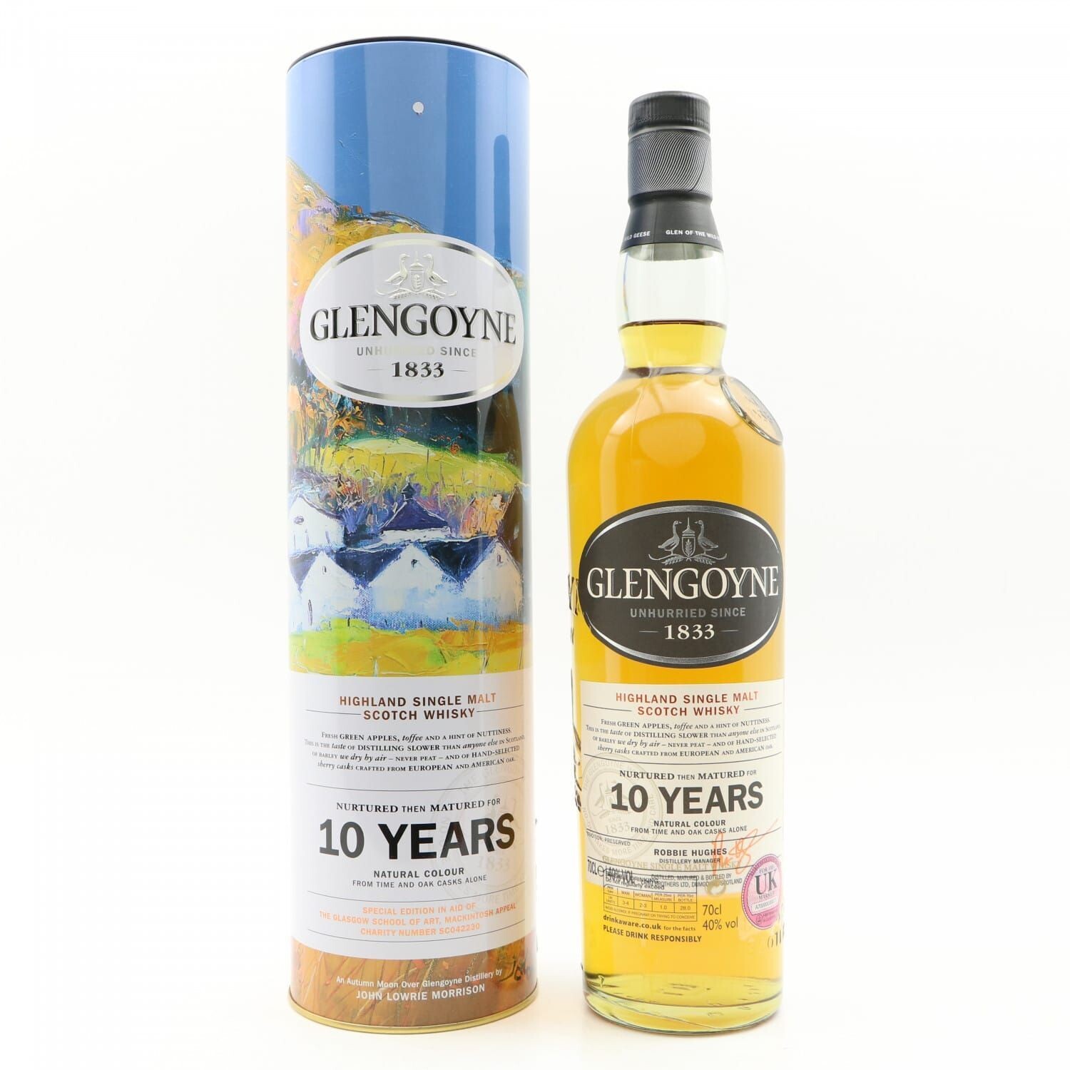 Glengoyne 10 Year Old Glasgow School Of Art MacKintosh Appeal Version #1