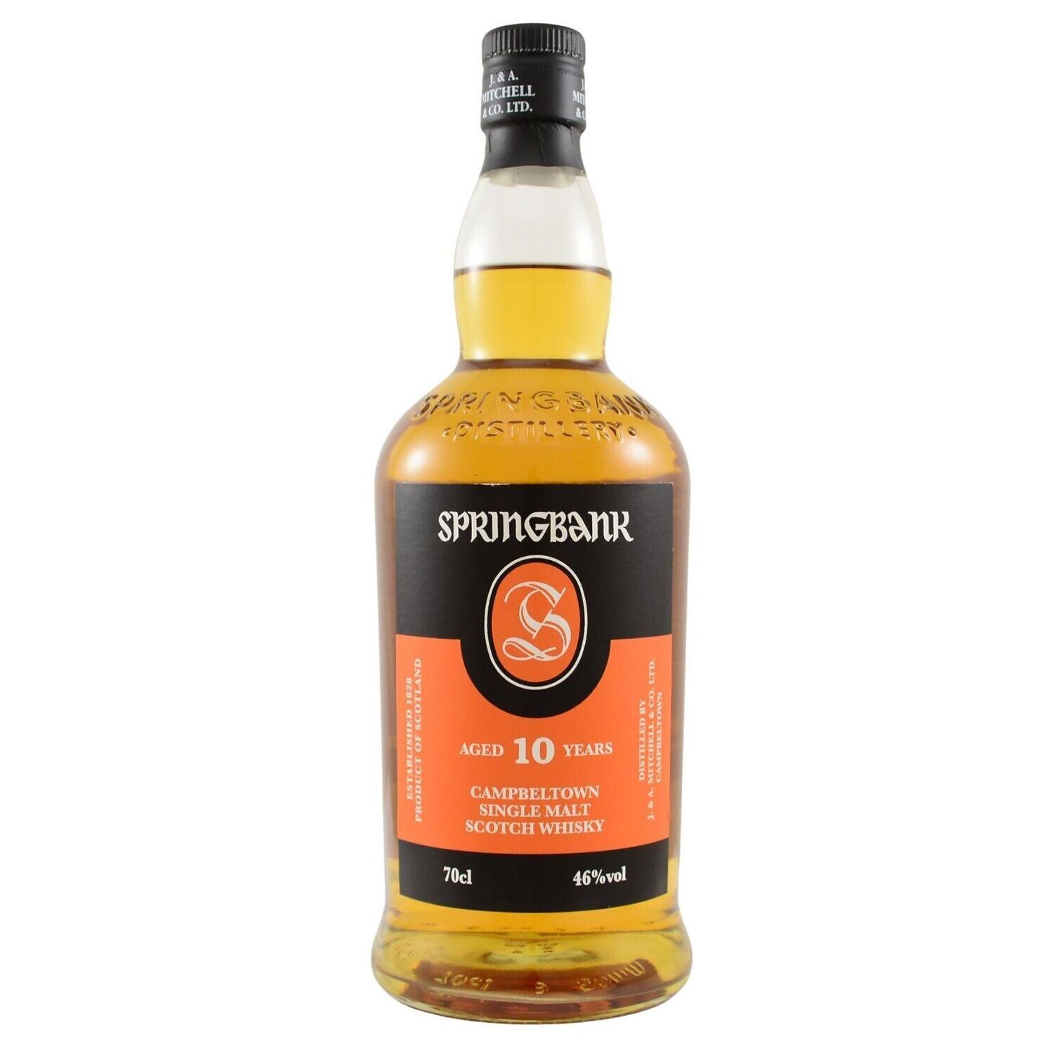 Springbank 10 Year Old Campbeltown Single Malt Scotch Whisky 5cl Sample