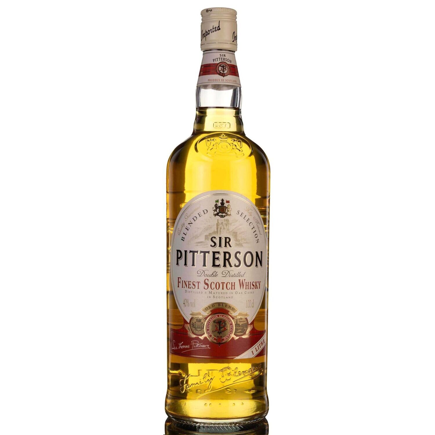 Sir Pitterson Blended Whisky (1980s) 1 Litre