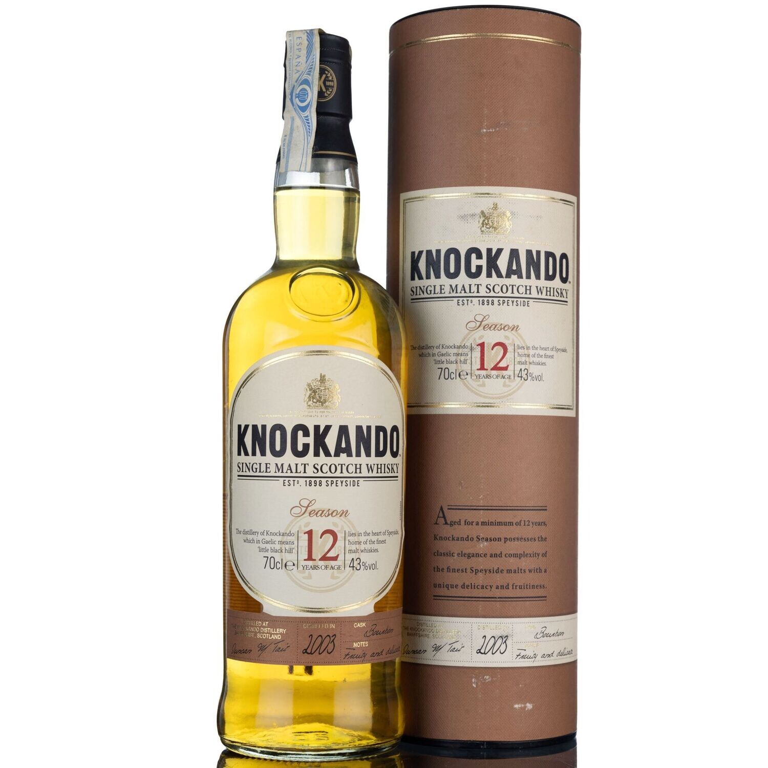 Knockando 12 Year Old (Distilled 2003) 70cl