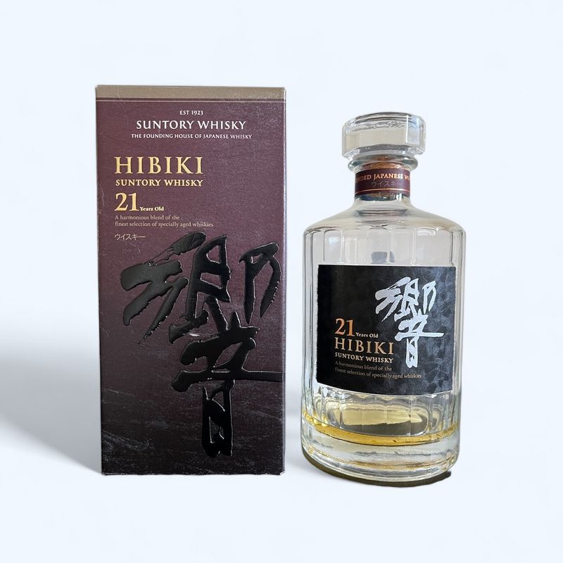 Hibiki 21 Year Old **EMPTY BOTTLE** 70cl