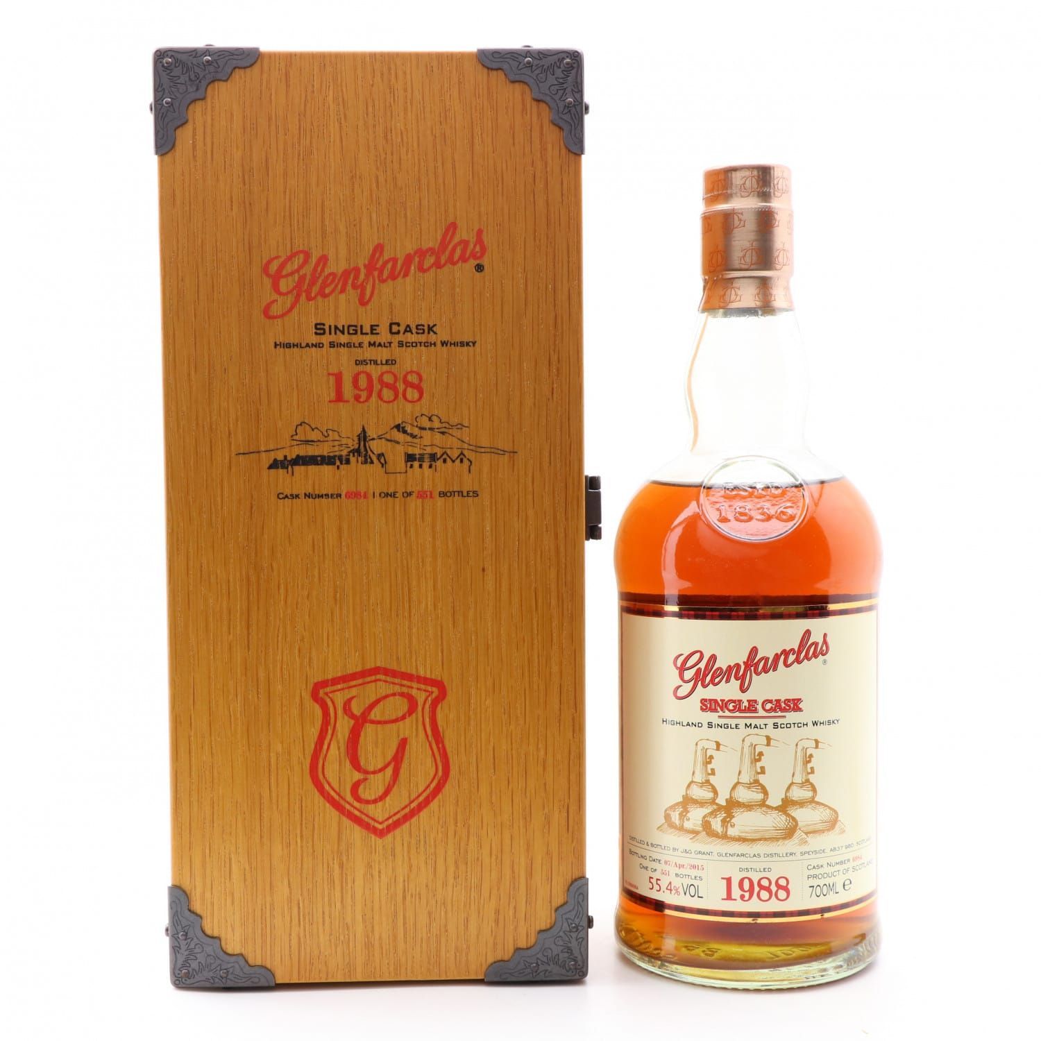 Glenfarclas 27 Year Old 1988 Single Cask #6984 70cl