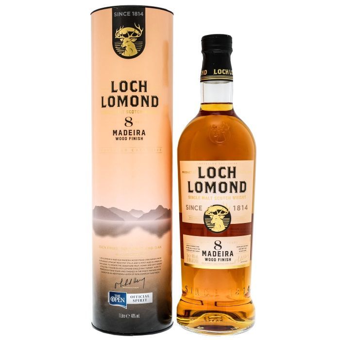 Loch Lomond 8 Year Old Madeira Wood Finish (2022) 100cl 1 Litre