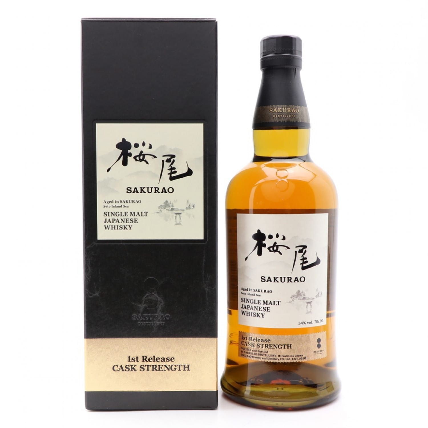 Sakurao 1st Release Cask Strength (2021) 70cl