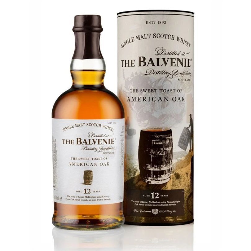 Balvenie 12 Year Old The Sweet Toast of American Oak Speyside Single Malt Whisky 3cl Sample