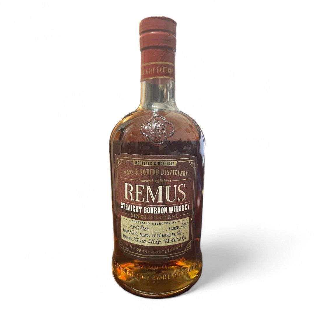 George Remus Single Barrel #333 Indiana Bourbon Whiskey Spiritbomb Exclusive (2023) 75cl