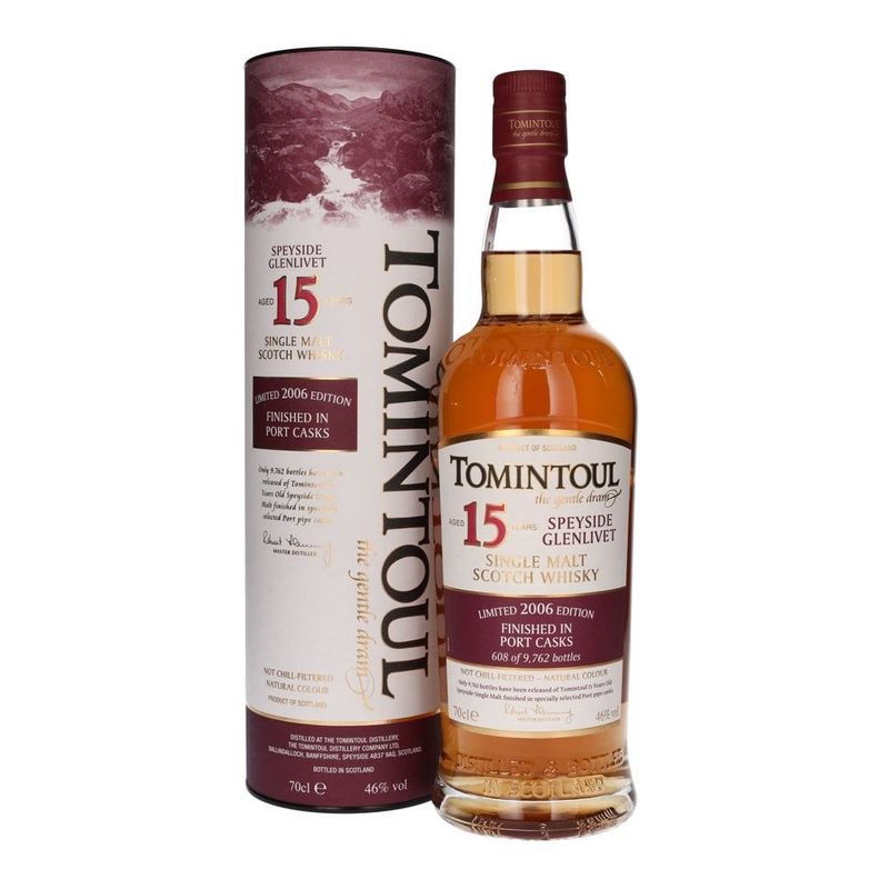 Tomintoul 15 Year Old Port Cask Finish 2006 Limited Edition  (2021) 3cl Sample