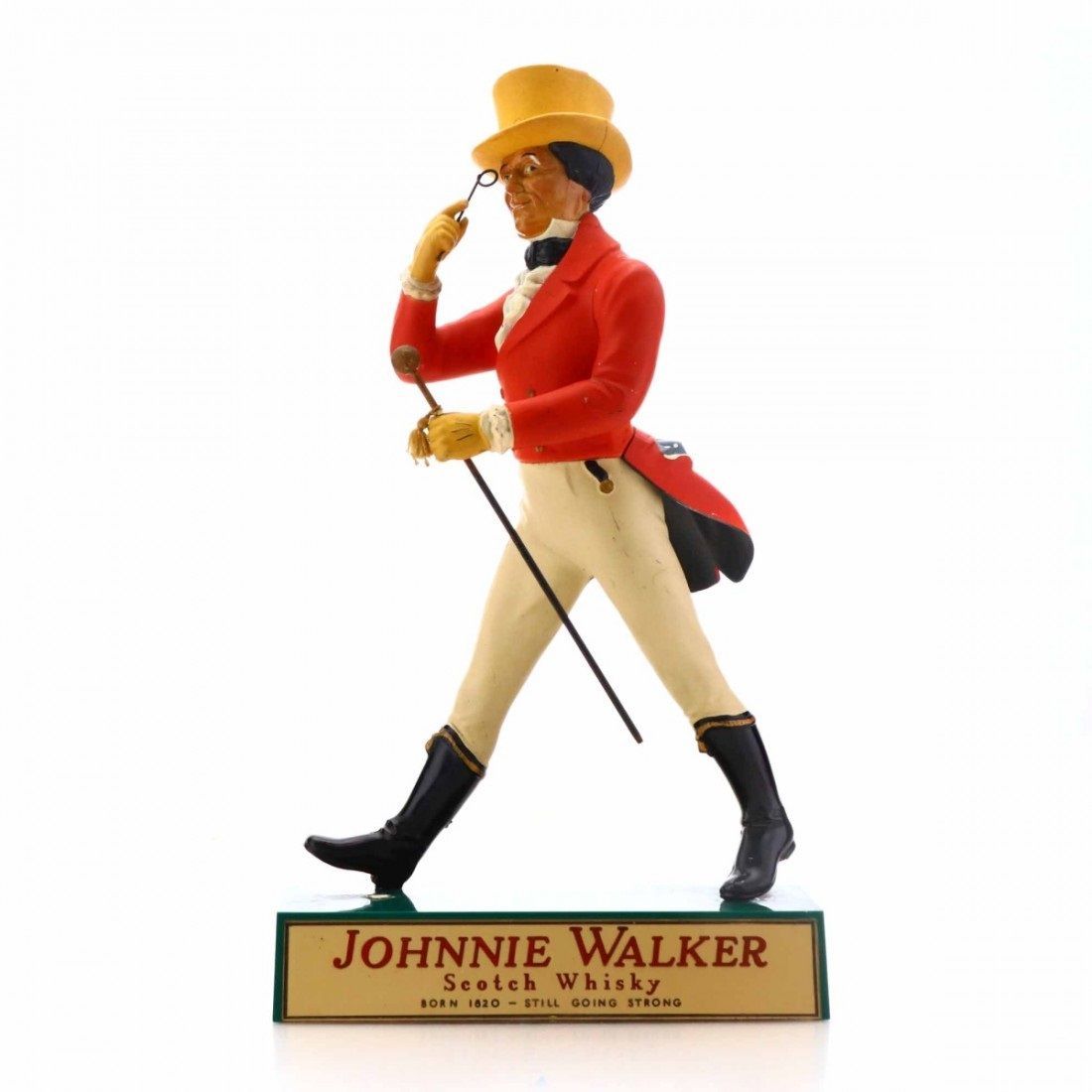 Johnnie Walker Striding Man Figure circa 1970s