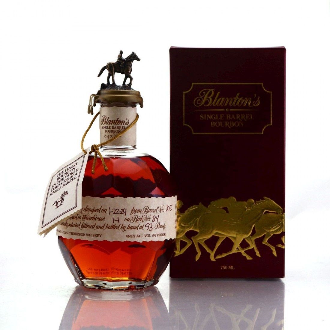 Blanton's Single Barrel Dumped 2024 Red Takara Japan Exclusive Edition 75cl