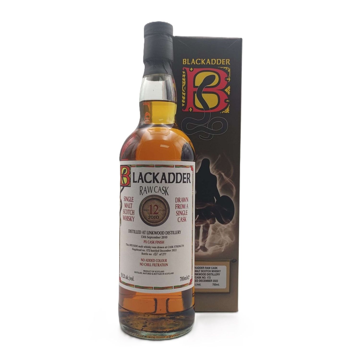 Linkwood 12 Year Old 2010 Single Blackadder Raw PX Hogshead Cask (2022) 70cl