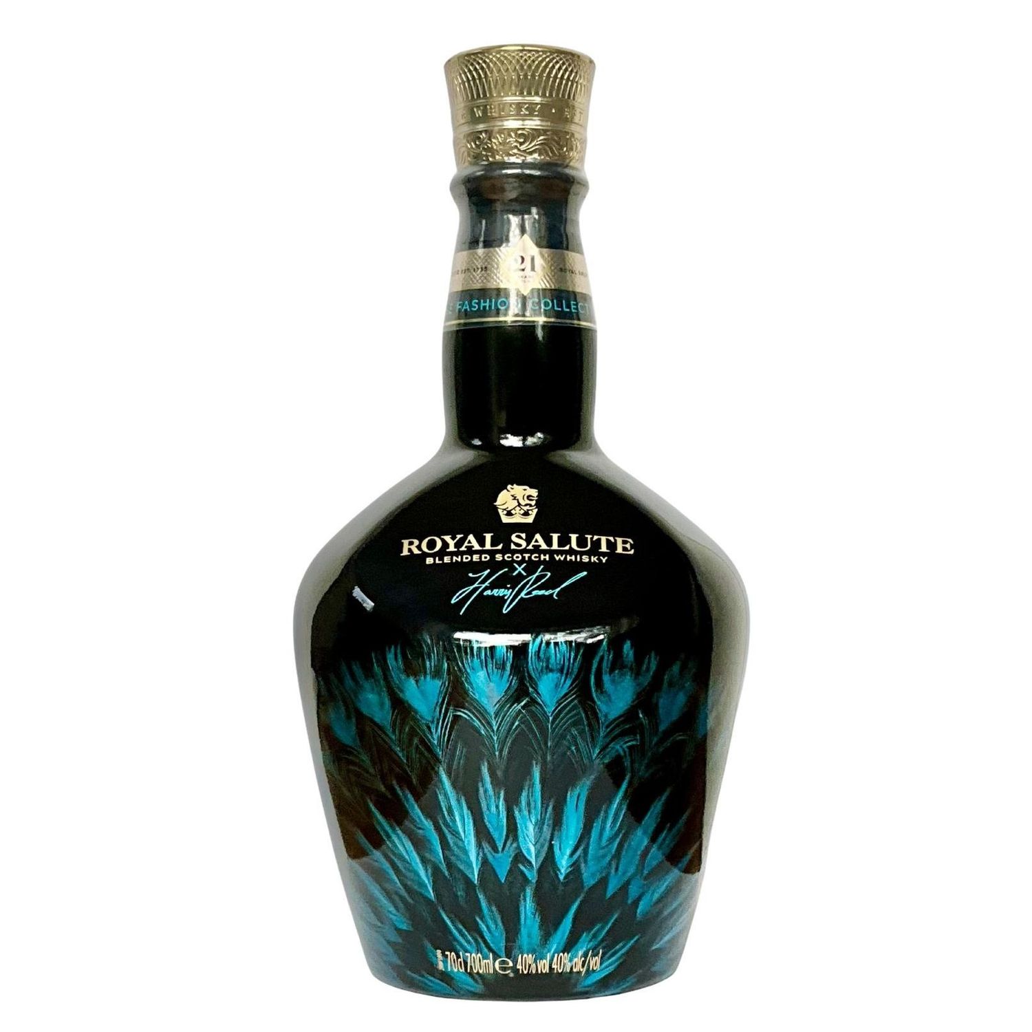 Chivas Royal Salute 21 Year Old Harris Reed Blue Flagon The Fashion Collection Limited Edition (2024) 70cl