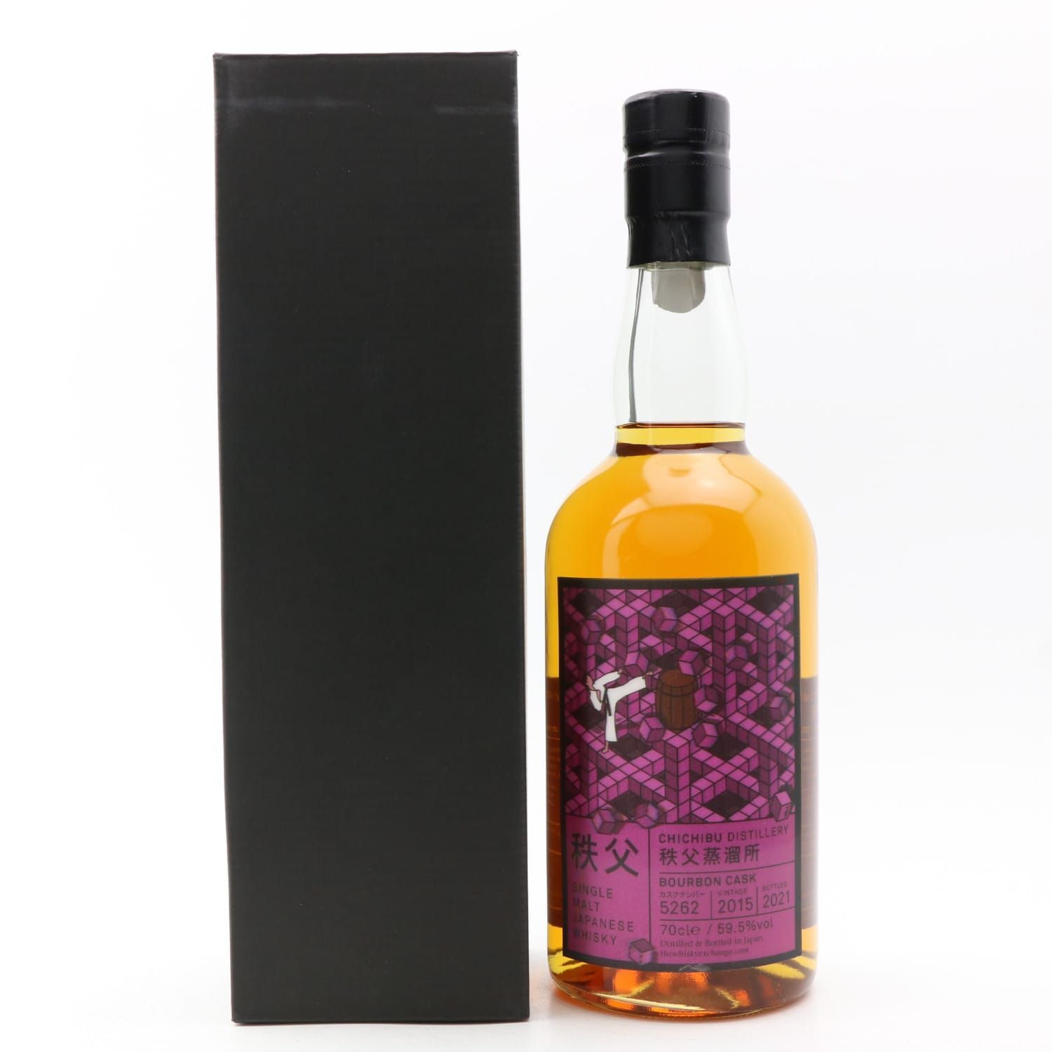 Chichibu 2015 Single Bourbon Cask #5262 Martial Arts Trilogy #1 (2021) 70cl