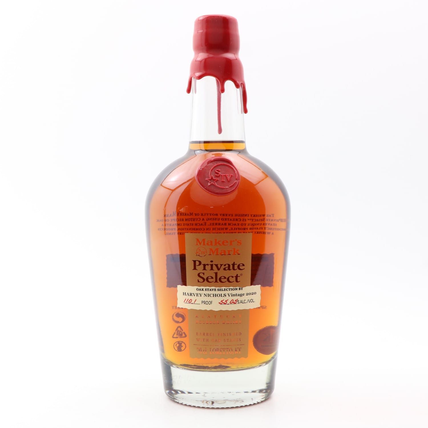 Maker’s Mark Private Select Harvey Nichols Vintage 2020 Kentucky Straight Bourbon Whiskey (2024) 70cl