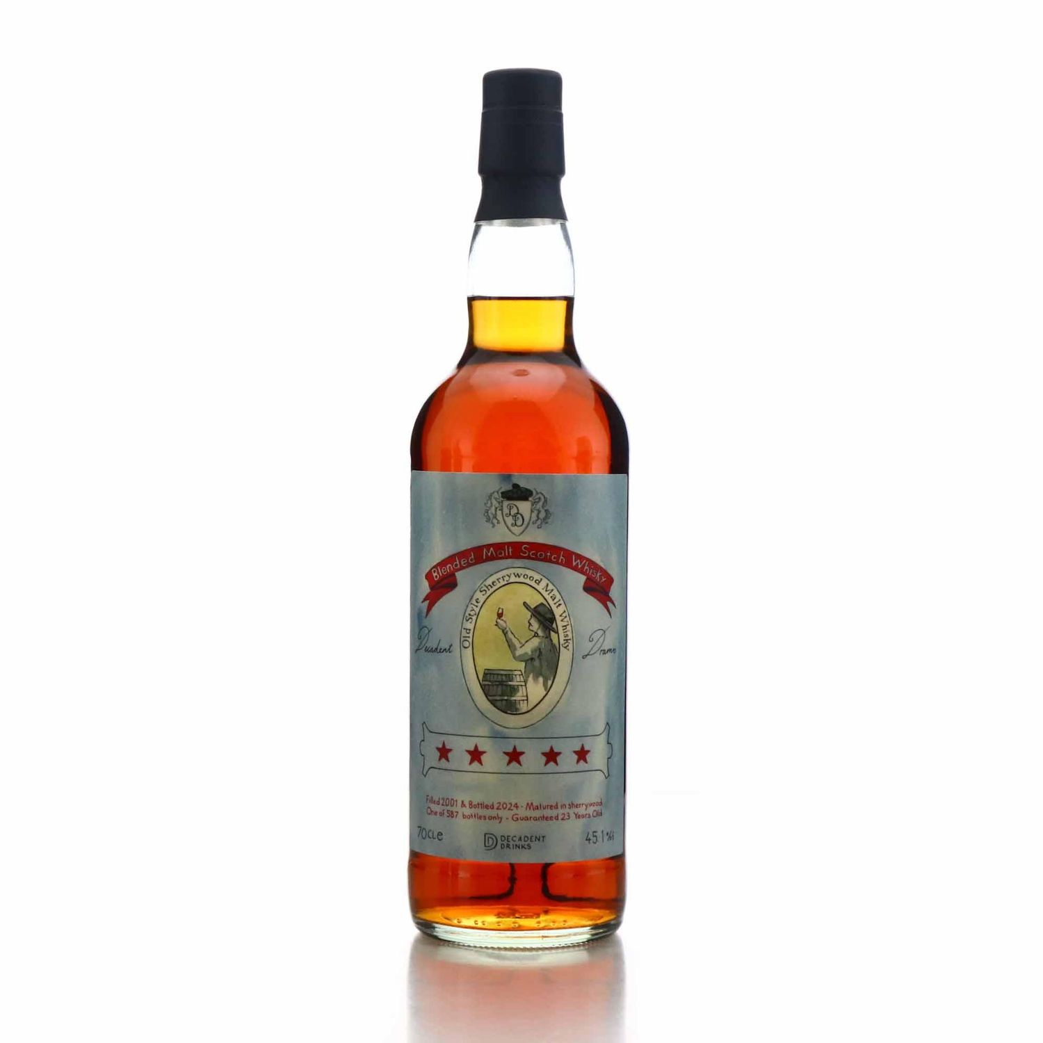 Decadent Drinks 23 Year Old Style Sherry Blended Malt Decadent Drams (2024) 70cl