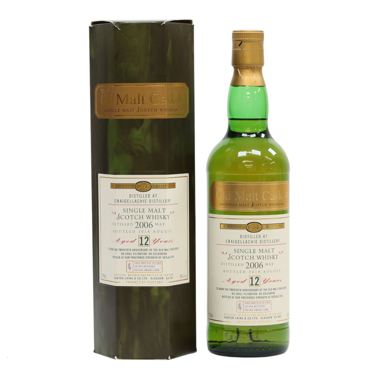 Craigellachie 12 Year Old 2006 Old Malt Cask Single Sherry Butt Cask #HL17092 (2018) 3cl Sample