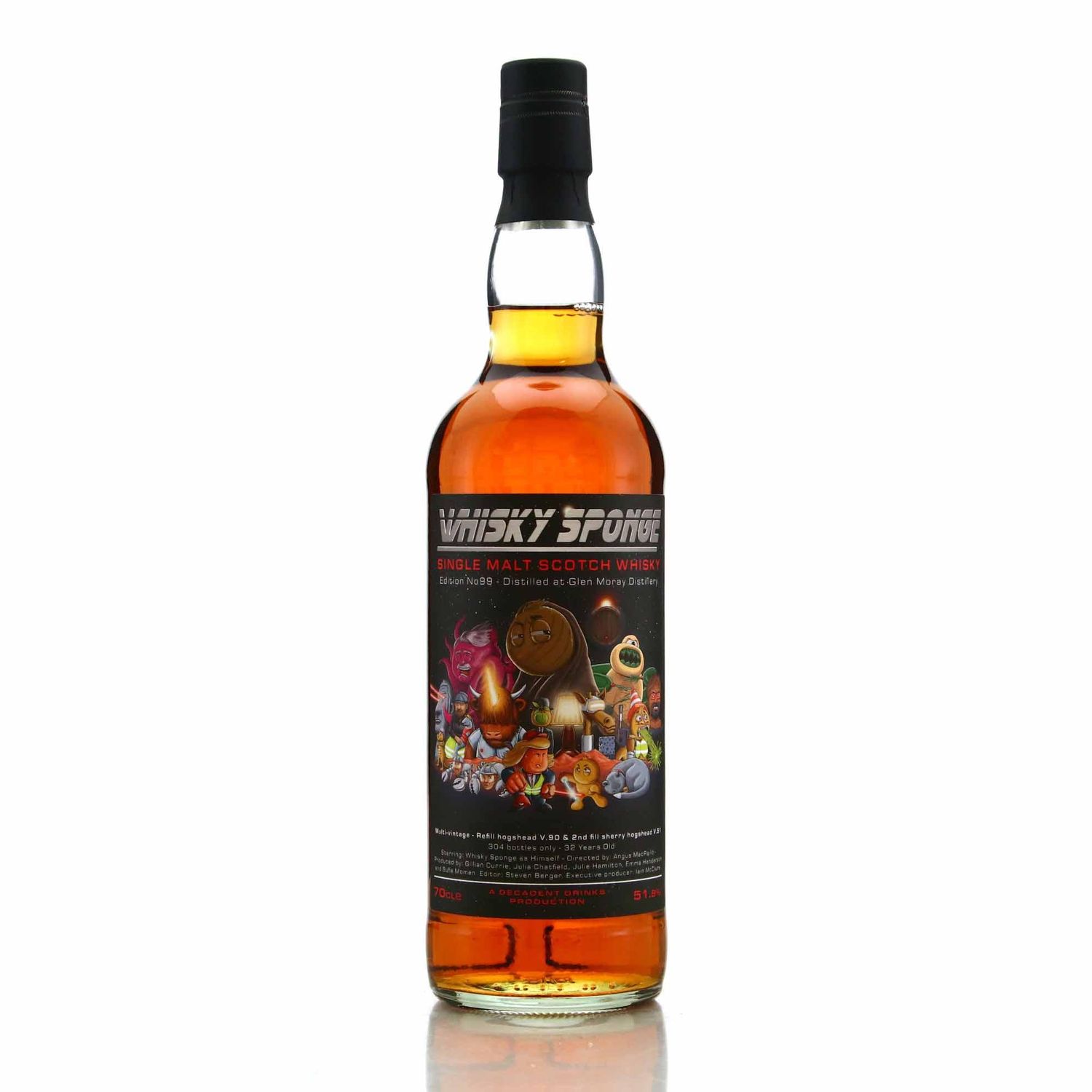 Glen Moray 32 Year Old Whisky Sponge Ed. 99 1990 & 1991 Casks (2024) 70cl