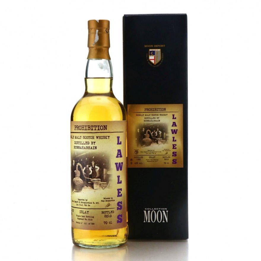 Bunnahabhain 29 Year Old 1990 Moon Import Lawless Single Cask #9115 Islay Single Malt Scotch Whisky (2019) 70cl *ITALIAN IMPORT*