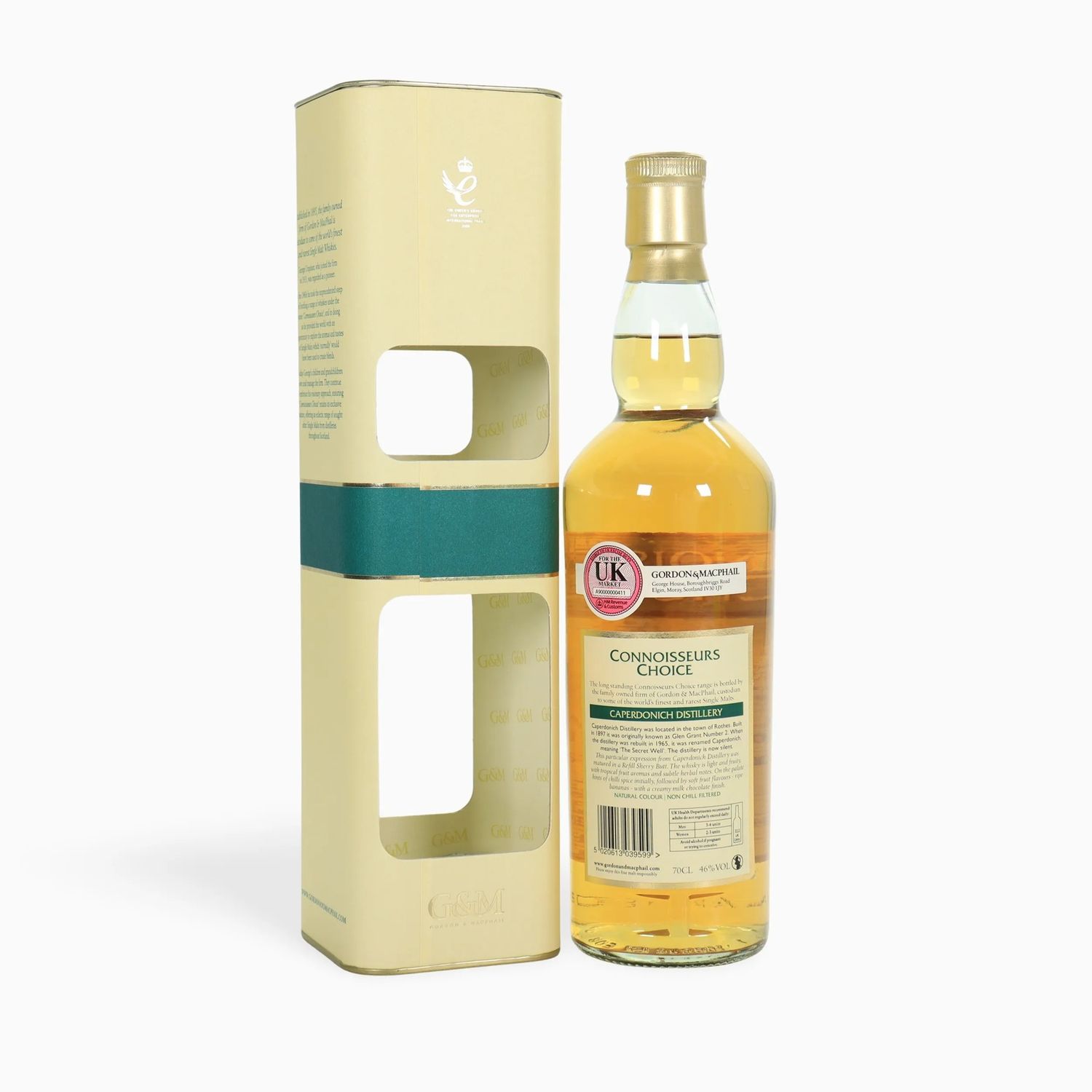 Caperdonich 1999 Gordon & Macphail Connoisseurs Choice Speyside Single Malt Scotch Whisky (2013) 70cl