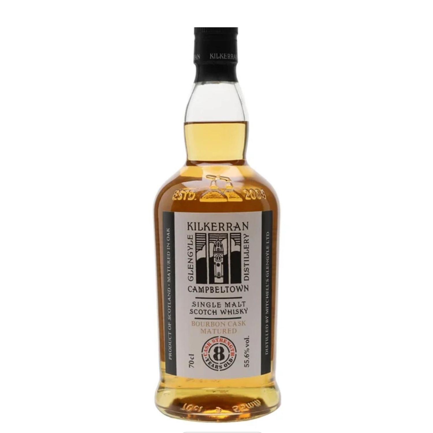 Kilkerran 8 Year Old Bourbon Matured Campbeltown Single Malt Whisky (2025) 70cl