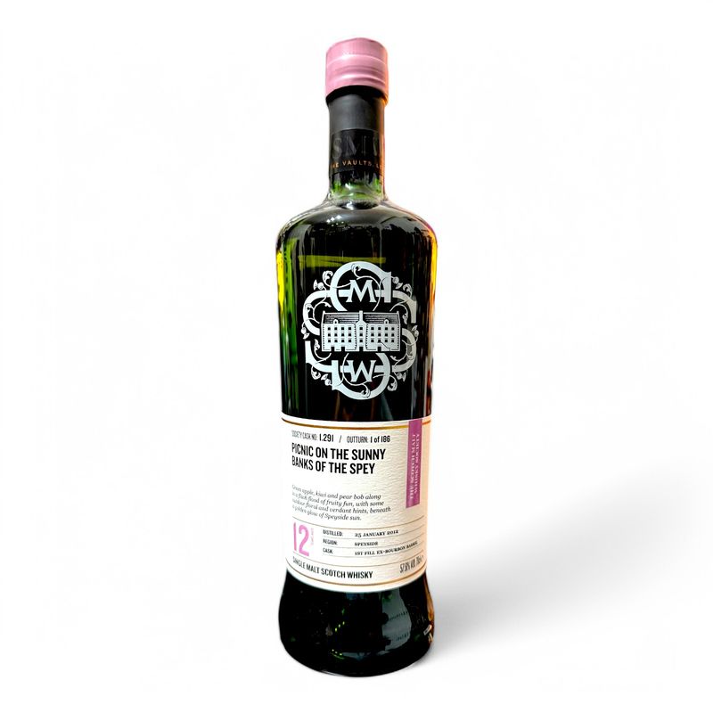 Glenfarclas 12 Year Old 2012 SMWS Single 1st Fill Ex-Bourbon Cask 1.291 Picnic On the Sunny Banks Of The Spey Speyside Single Malt Scotch Whisky (2024) 70cl Glenfarclas 12 Year Old 2012 SMWS Single 1st Fill Ex-Bourbon Cask 1.291 Picnic On the Sunny Banks Of The Spey Speyside Single Malt Scotch Whisky (2024) 70cl