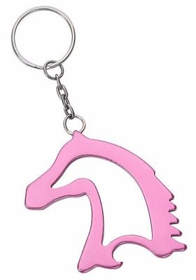 Keychain & Bottle Opener - Pink