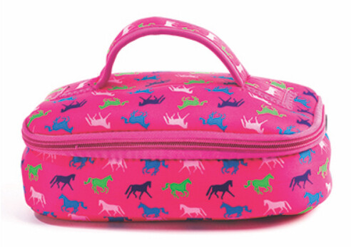 Cosmetic Case with Handle - Neoprene Pink Cosmetic Case with Handle - Neoprene Pink
