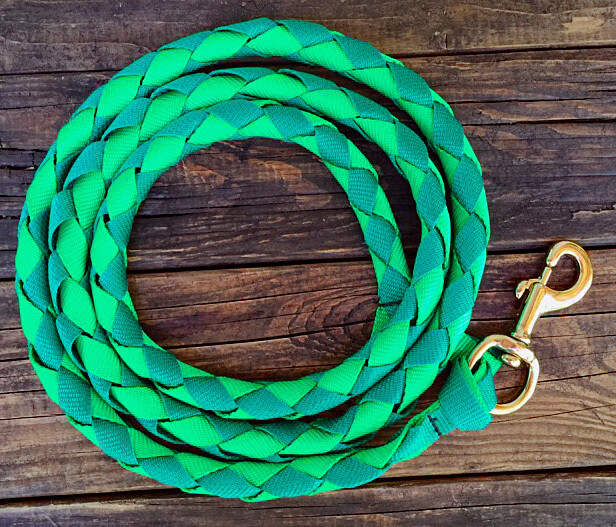 Lead Rope - Braided GRN/LIME