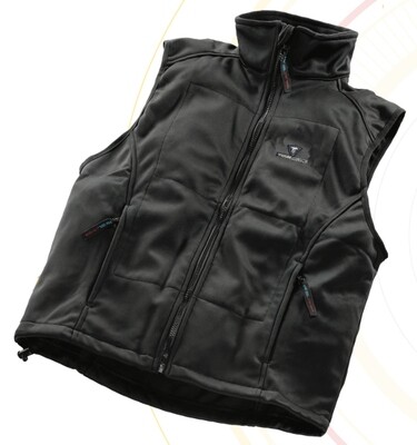 Air-Activated HeatPax™ Fleece Soft-Shell Vest-Black