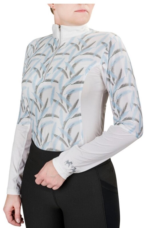 Shirt - Summer Sport Equicool Feather Riding Shirt Multi Color