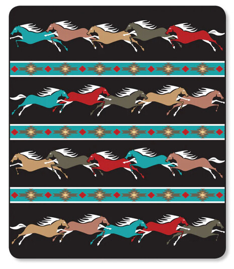 Blanket - Luxury Queen Running Horses