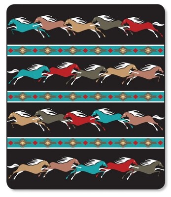 Blanket - Luxury Queen Running Horses