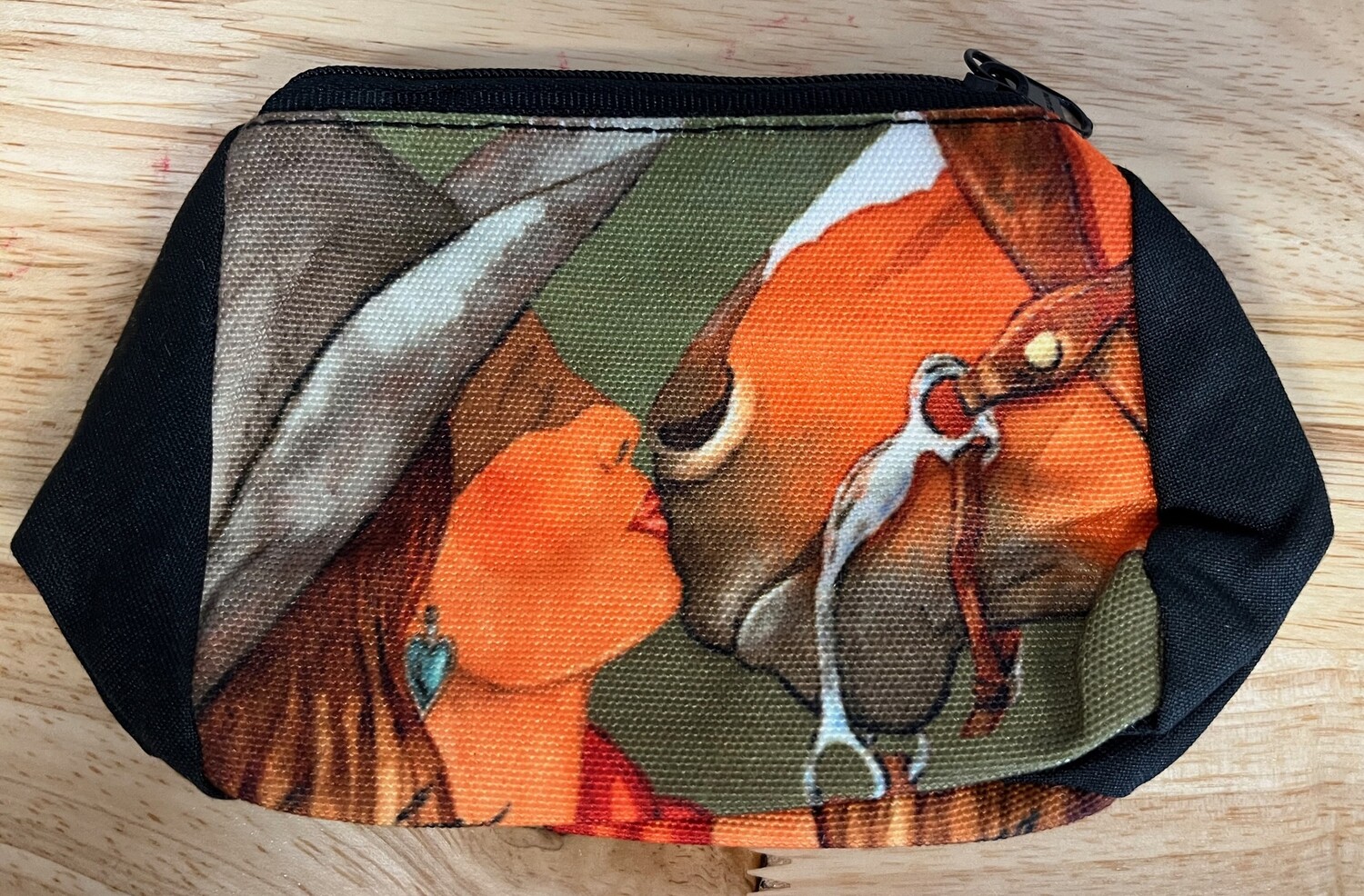 Coin Bag - Girl with Horse