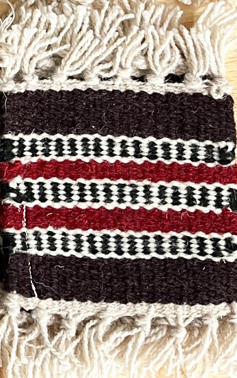 Coaster - Wool 5 Coaster - Wool 5" x 5" Multi Color SET