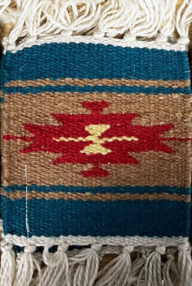 Coasters - Southwest Mug Rug 6" x 6" BRN/Tan