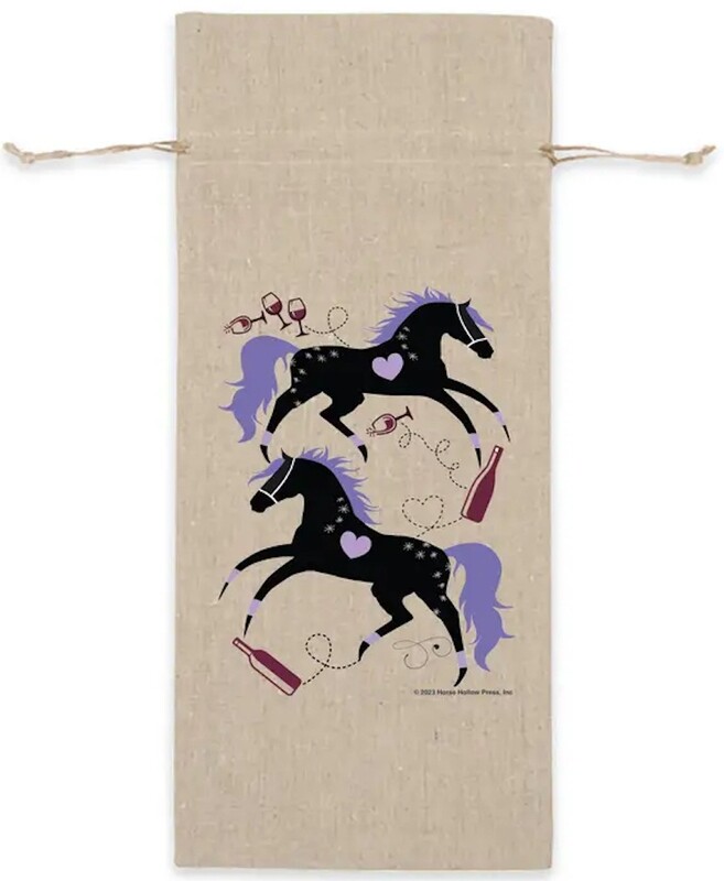 Tote - Wine Bottle Linen Bag