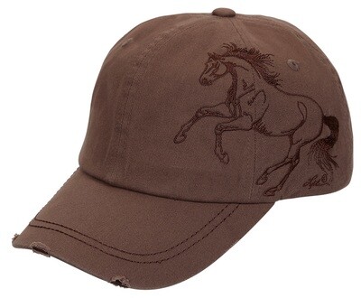Hat - Galloping Horse Brown
