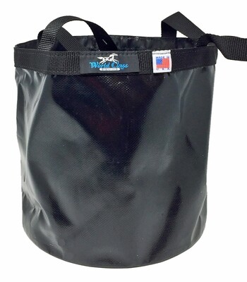 Water Bucket - 10 qt. Collapsible Black