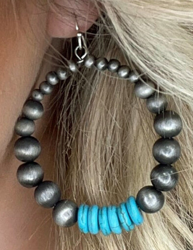 Jewelry - Fort Worth Hoop Earrings Multi Color
