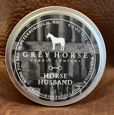 Candle Tin - Horse Husband