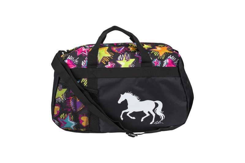 Duffle Bag - Stars & Hearts - White