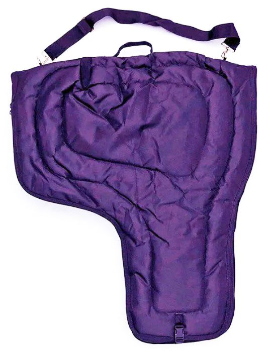 Saddle Carrying Case - Western/Purple