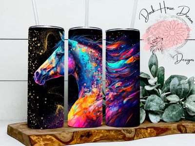 Drink Tumbler - 20 oz. Painted Pony