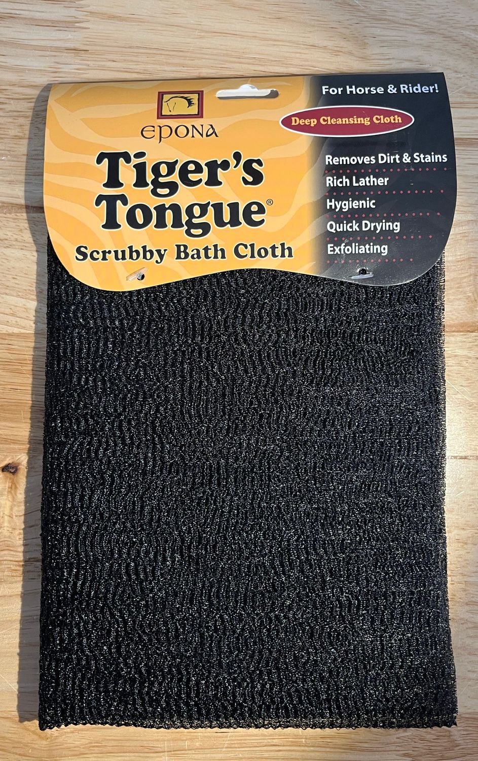 Tiger&#39;s Tongue Scrubby Bath Cloth