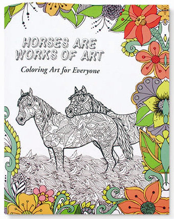 Coloring Book - Horses Are Works of Art
