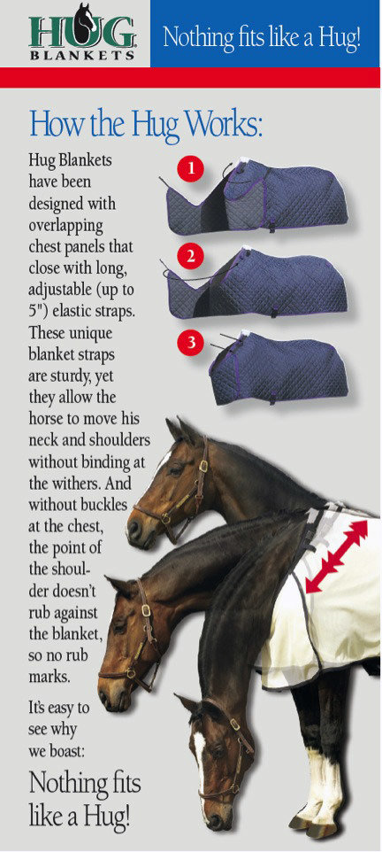 Horse Blanket - HUG™ 600D Abrazo™ Turn Out Sheet-80