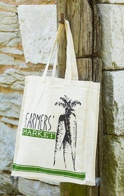 Tote - Farmers Market with Carrots